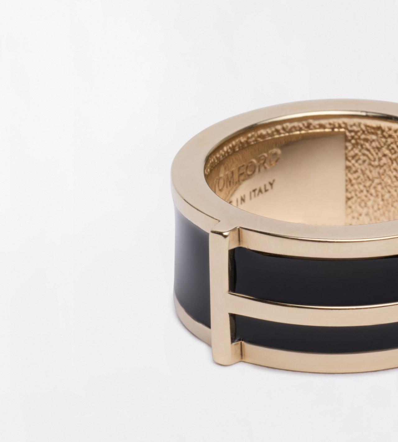 TOM FORD  BLACK JEWELRY RING