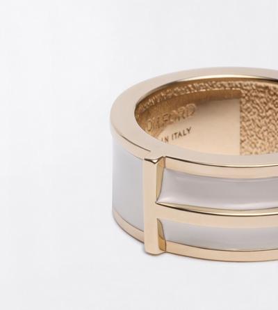 TOM FORD  PEARLED IVORY JEWELRY RING