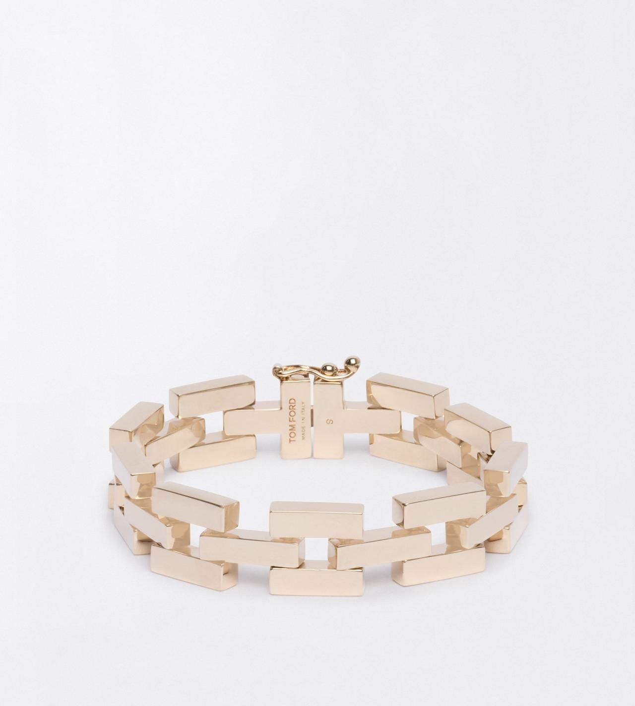 TOM FORD BRASS PALE GOLD BRASS LIA BRACELET