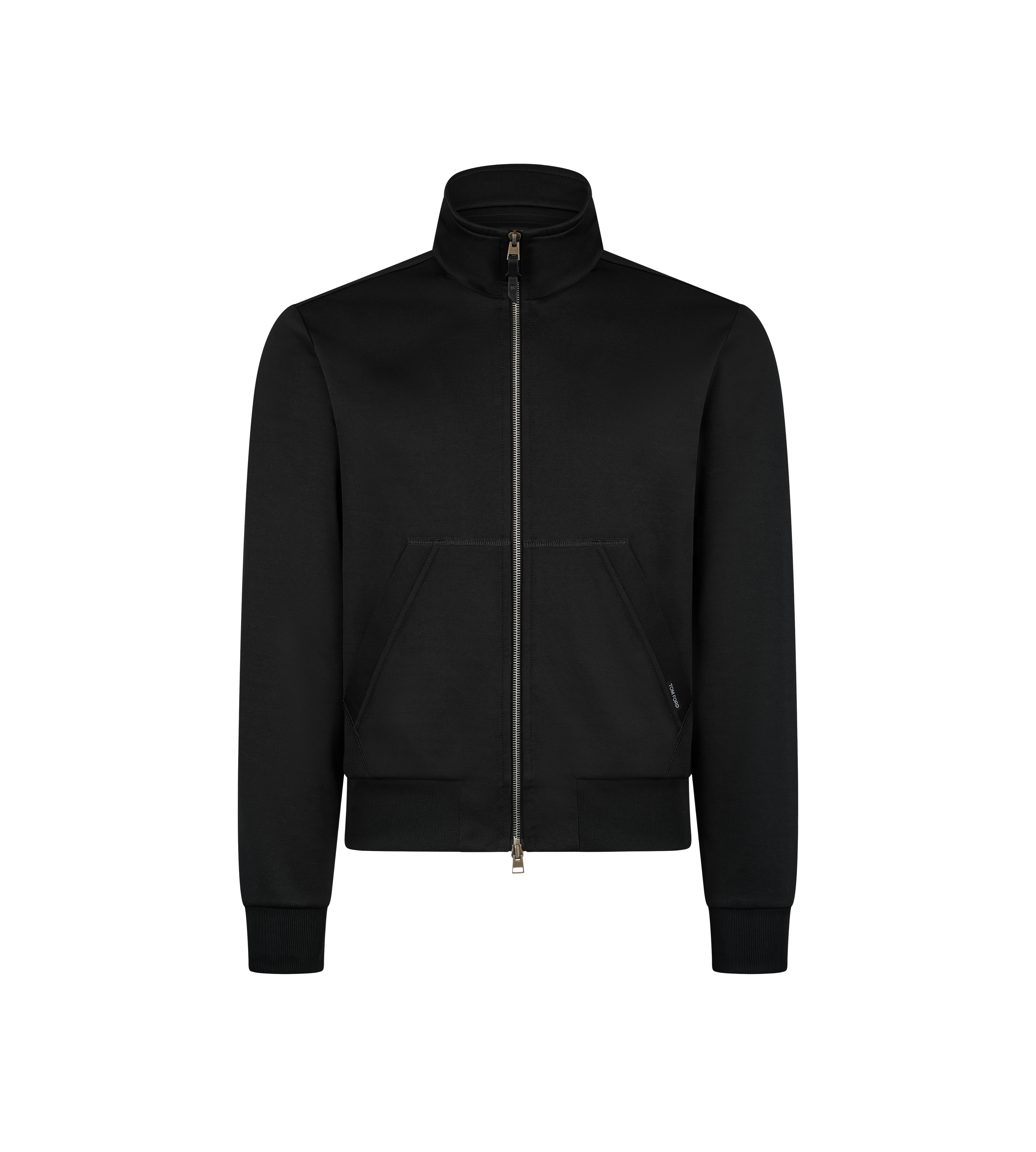 TECHNICAL COTTON ZIP THROUGH