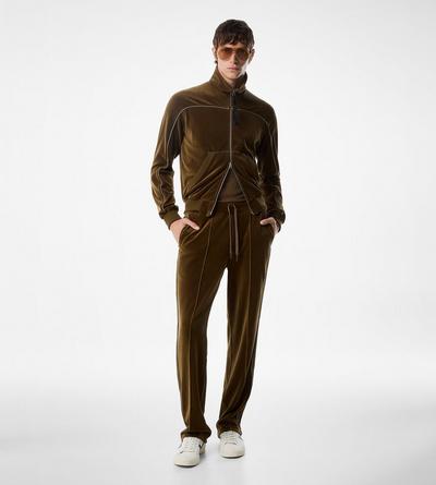 VELOUR ZIP THROUGH image number 1