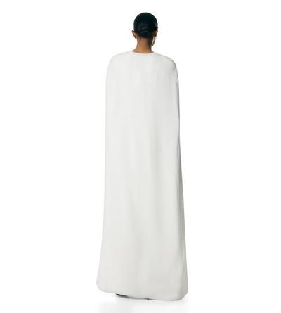 DOUBLE SILK GEORGETTE EVENING CAPE image number 2