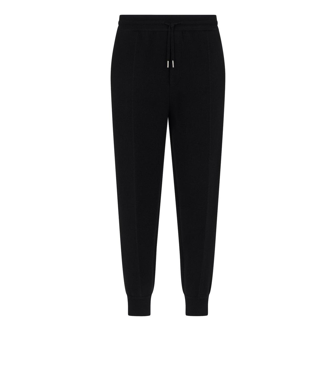 TOM FORD CASHMERE BLACK CASHMERE JOGGERS