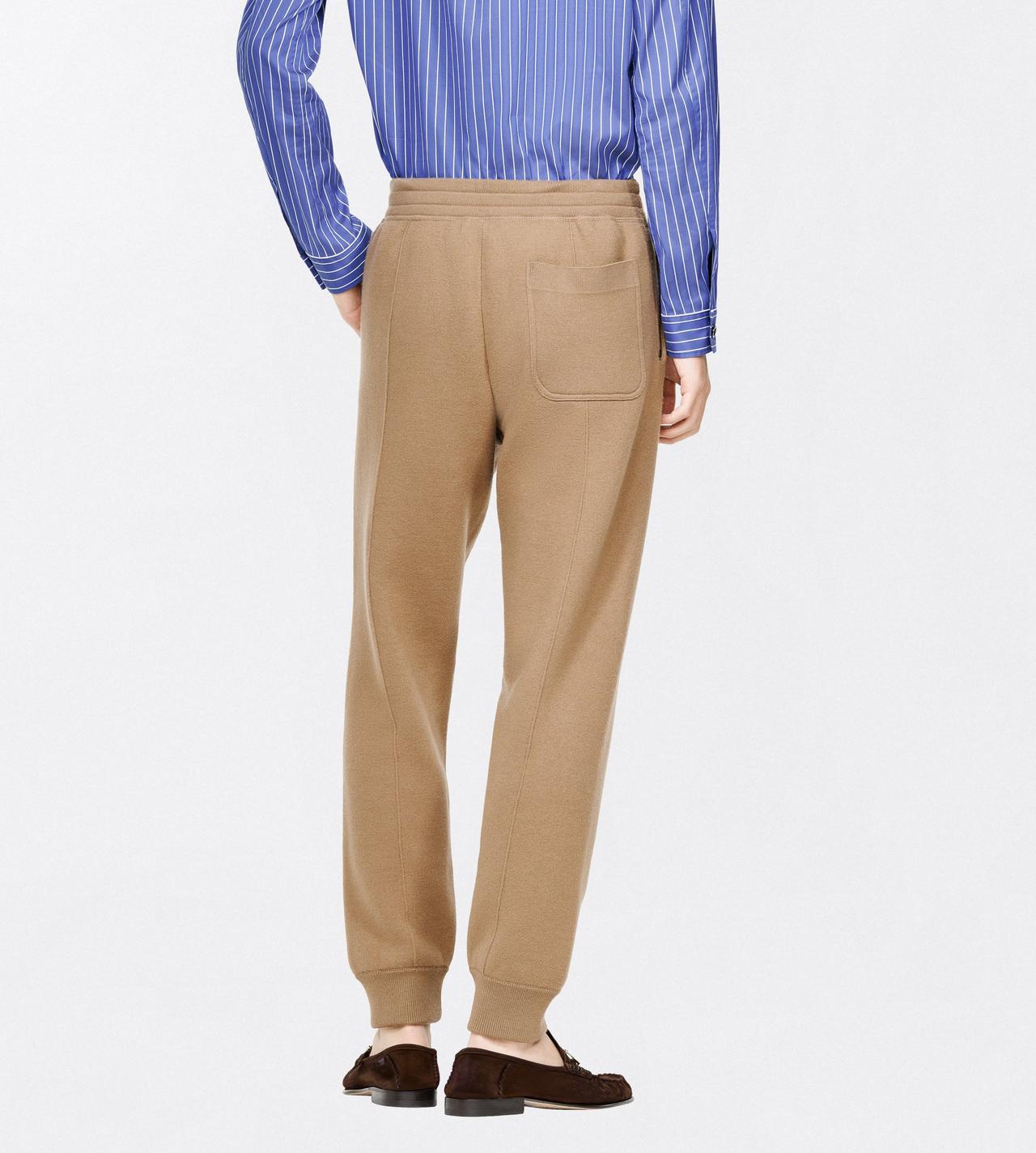 TOM FORD WOOL HAZELNUT DOUBLE FACE WOOL JOGGERS&nbsp;