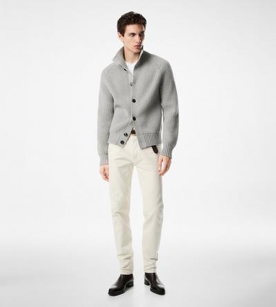 WOOL CASHMERE BUTTON THROUGH image number 1