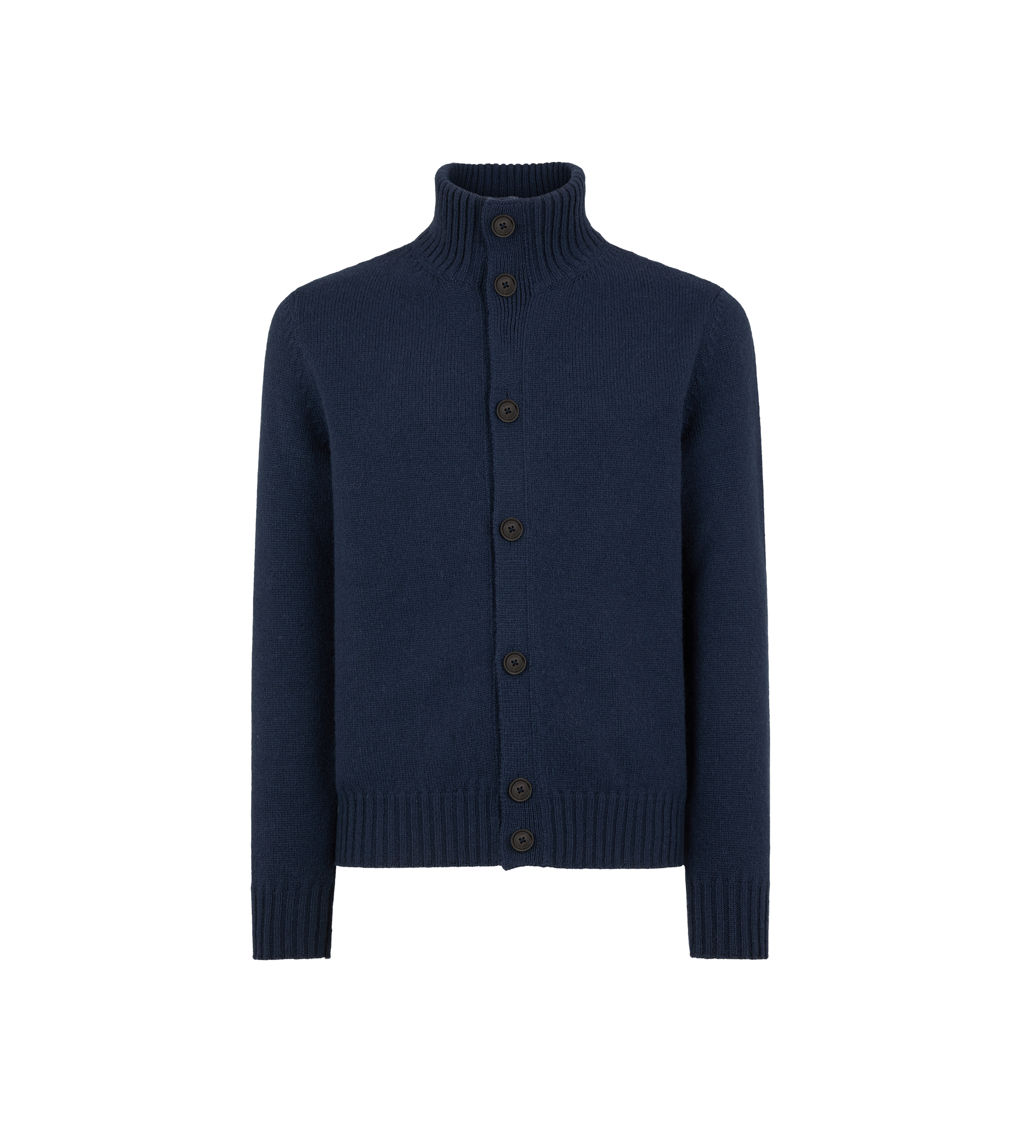 WOOL CASHMERE MOHAIR BUTTON THROUGH