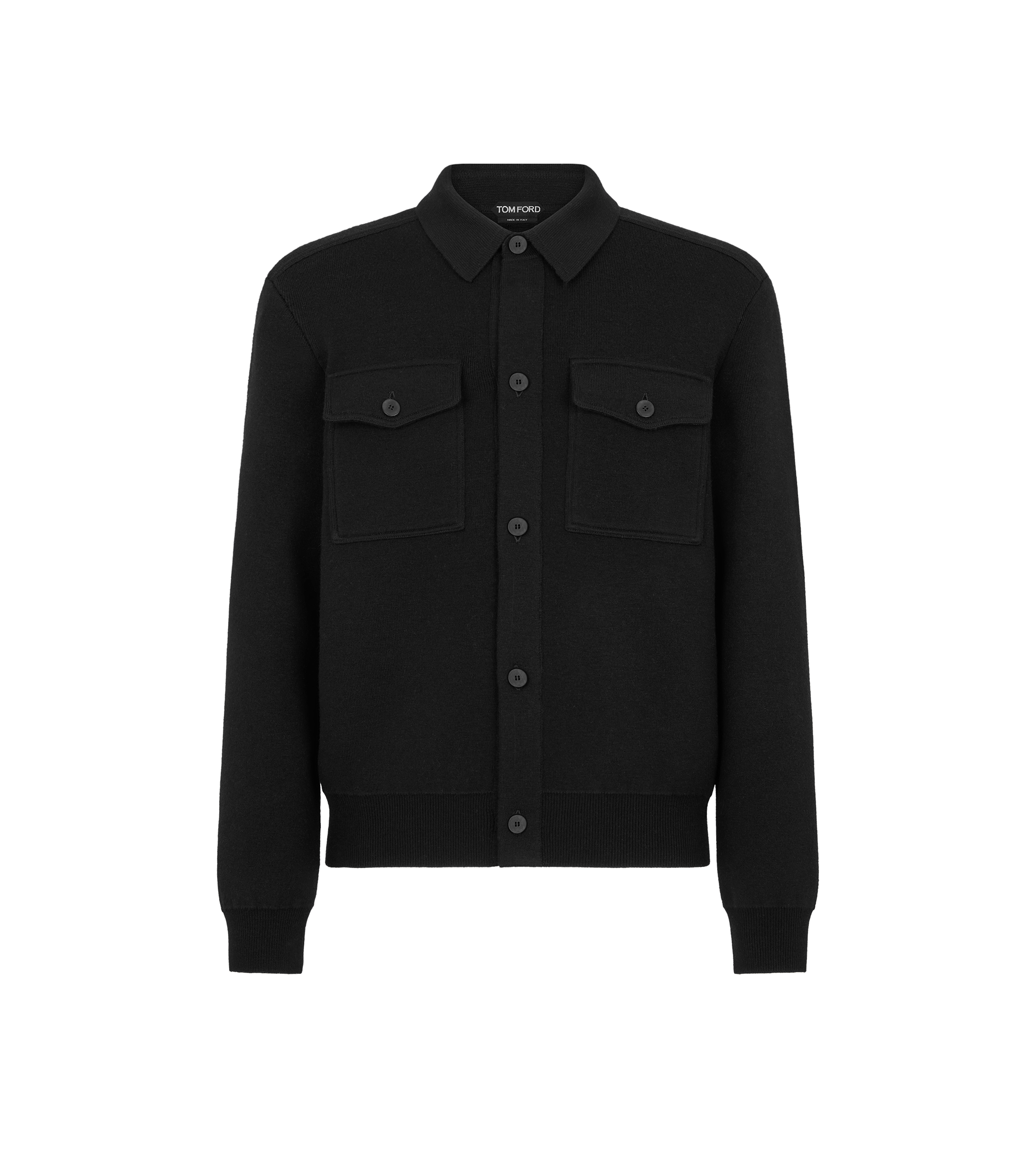 DOUBLE FACE WOOL CASHMERE OUTERSHIRT | TOM FORD Fashion