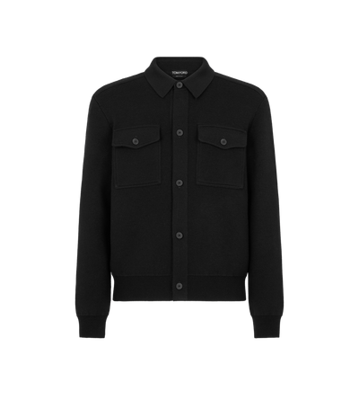 DOUBLE FACE WOOL CASHMERE OUTERSHIRT image number 0