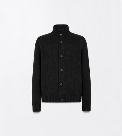 COARSEHAIR CASHMERE CARDIGAN