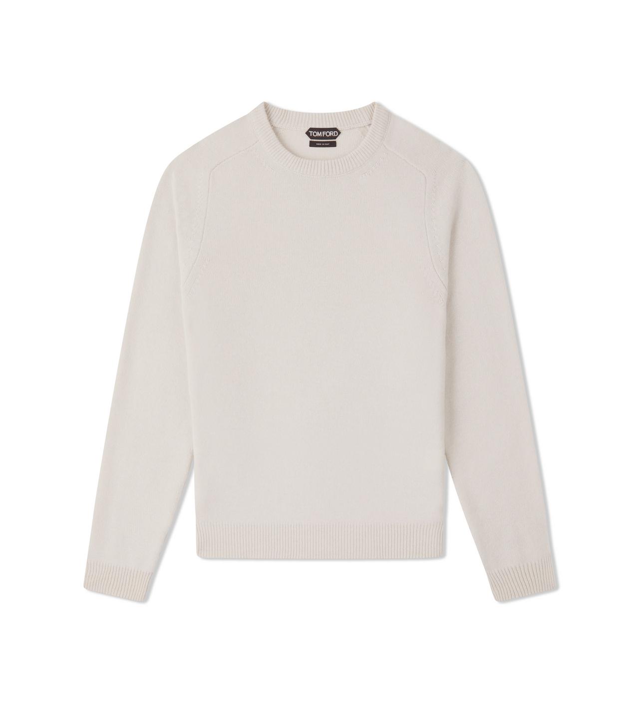 CASHMERE SADDLE CREW NECK image number 0