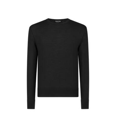 FINE GAUGE PURE WOOL CREW NECK image number 0