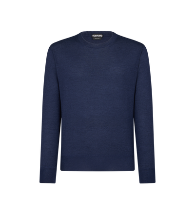 SEAMLESS ALPACA SILK CREW NECK image number 0