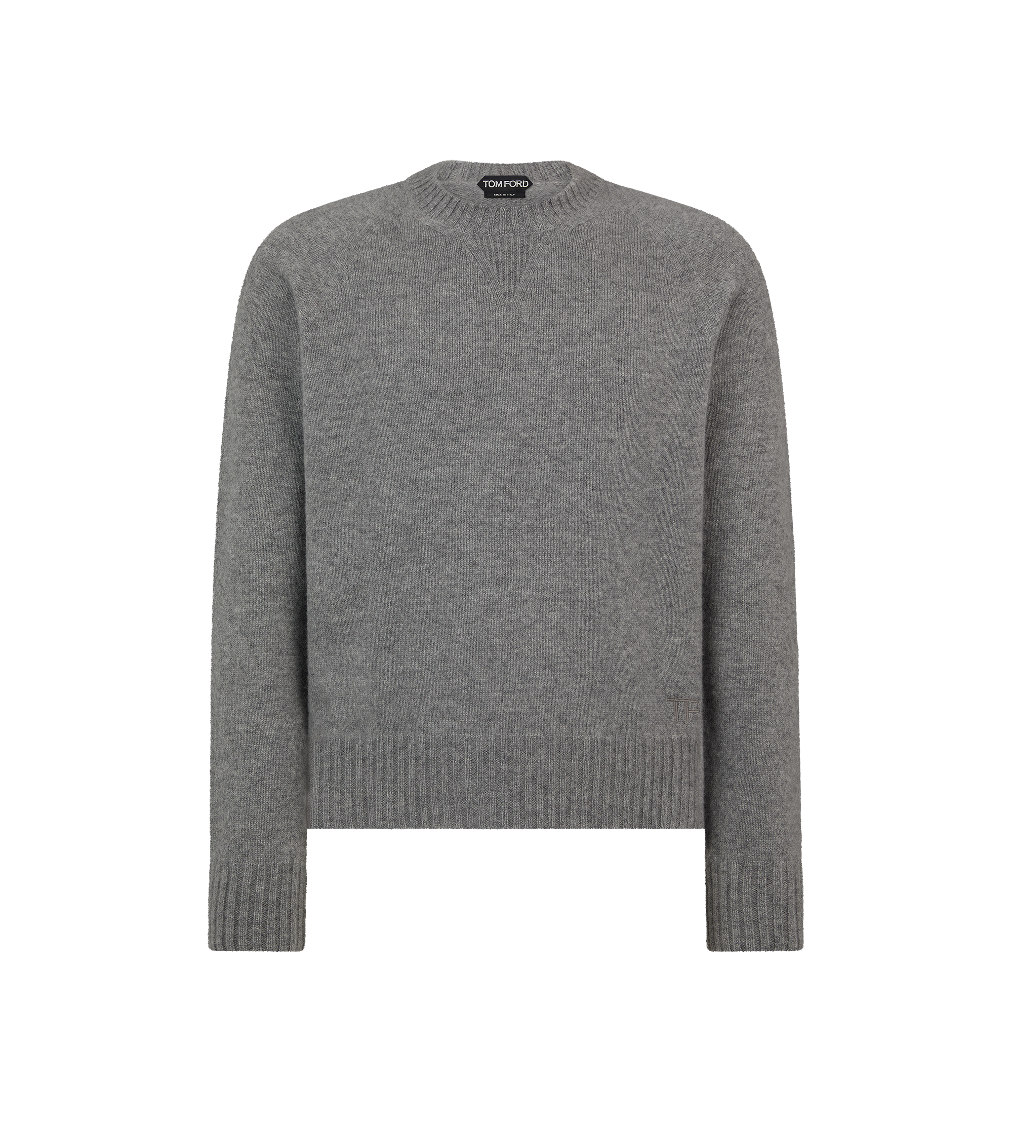 SEAMLESS CASHMERE CREW NECK