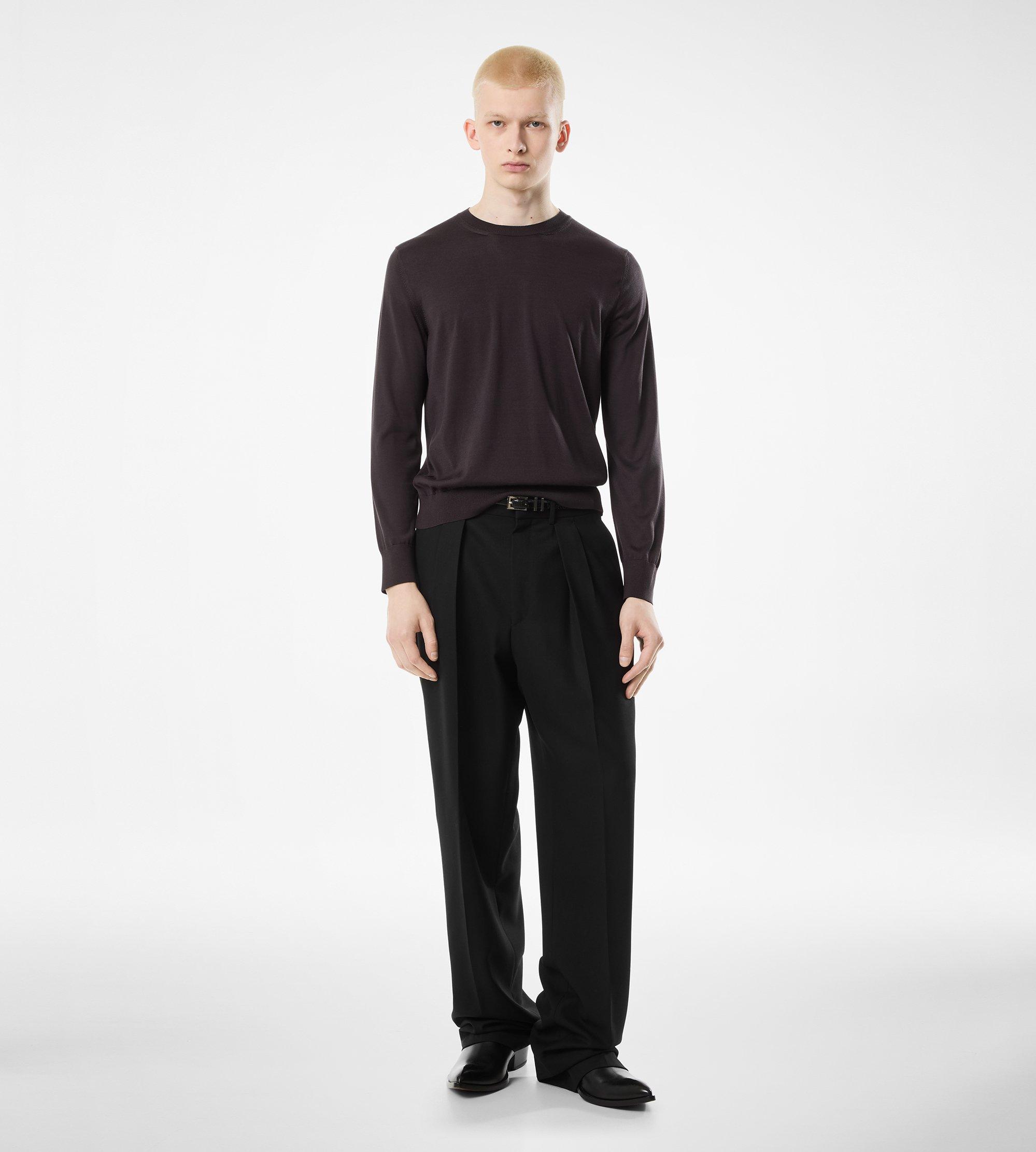 FLUID SILK CREW NECK
