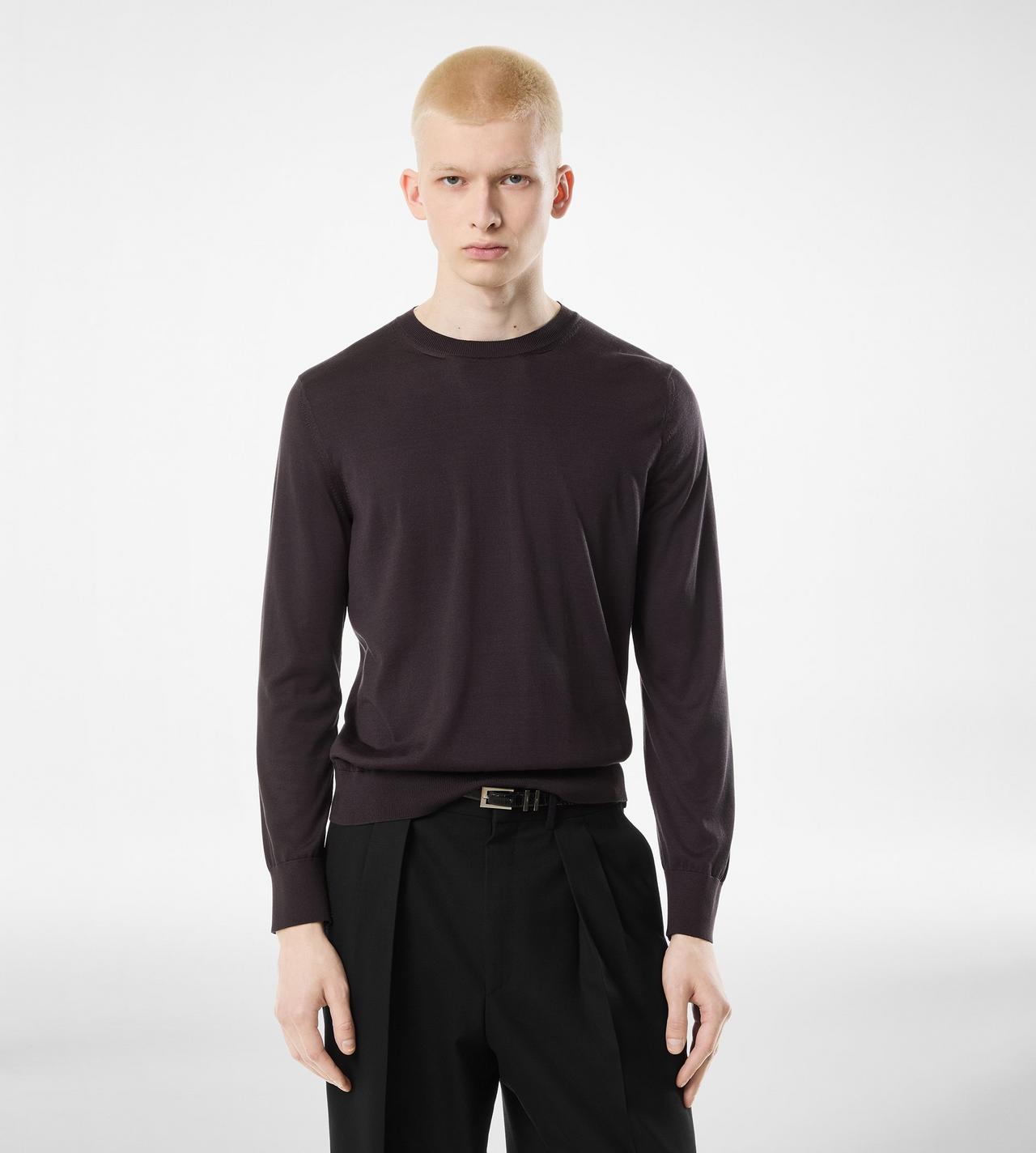 FLUID SILK CREW NECK image number 2