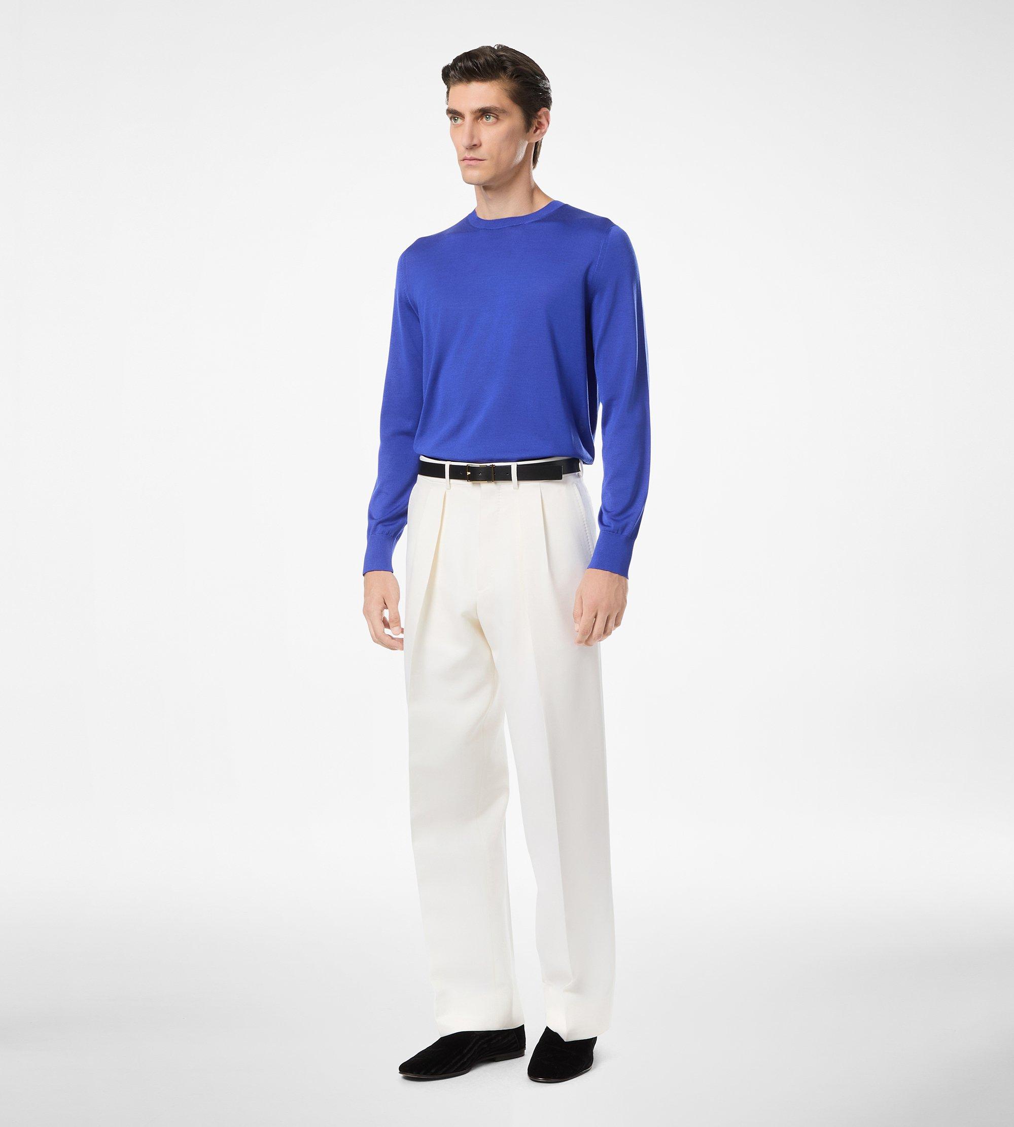 FLUID SILK CREW NECK
