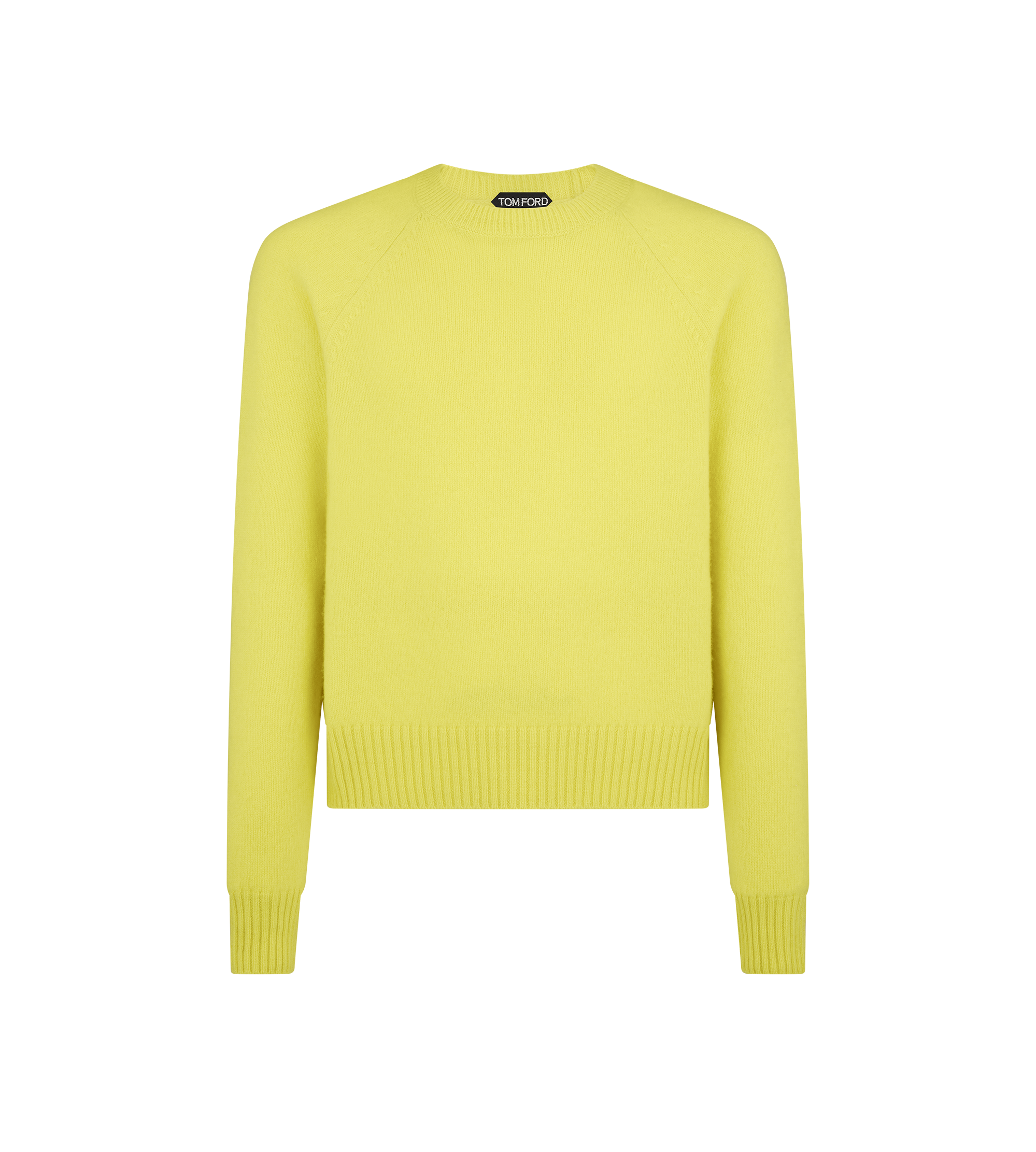 FELTED CASHMERE CREW NECK