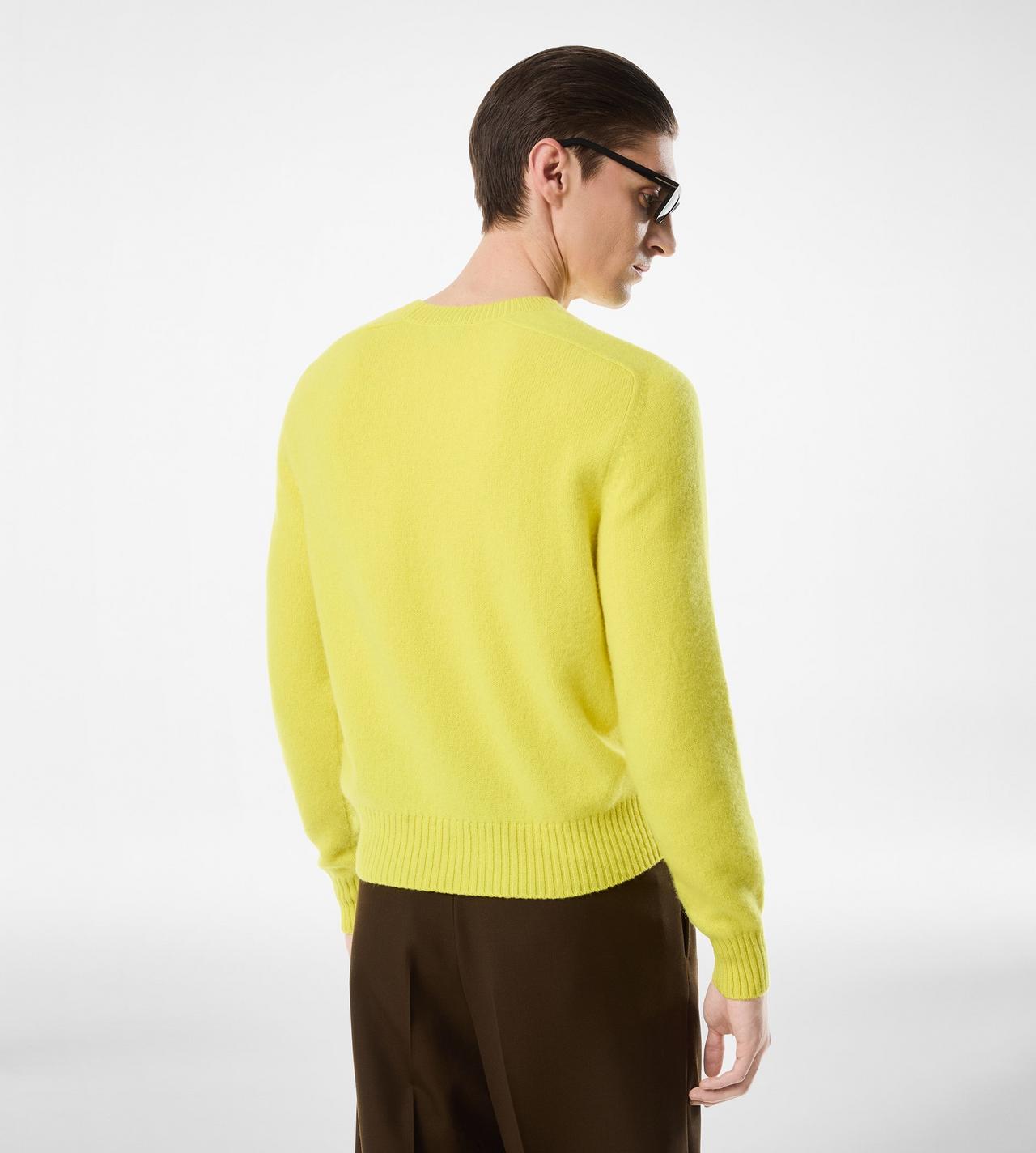 FELTED CASHMERE CREW NECK image number 2