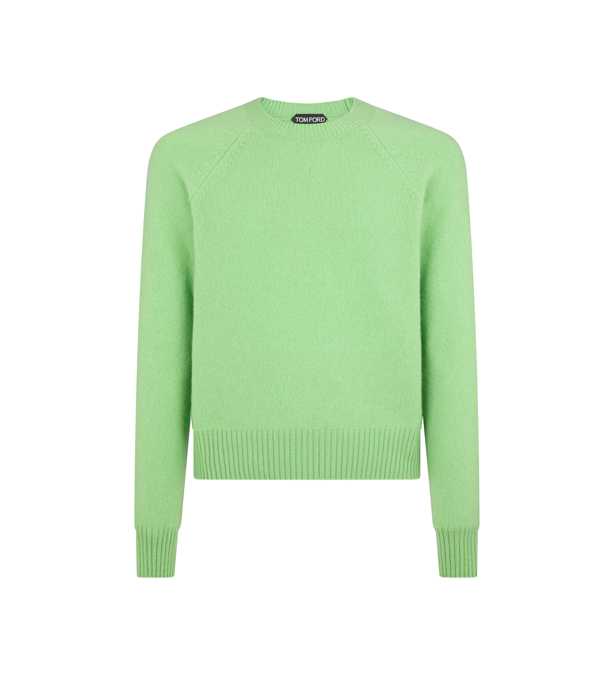 FELTED CASHMERE CREW NECK