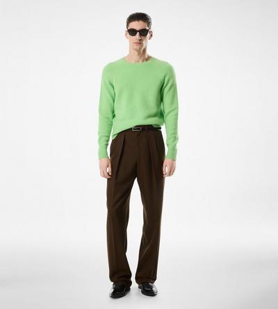 FELTED CASHMERE CREW NECK image number 4