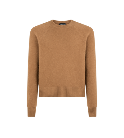 FELTED CASHMERE CREW NECK image number 0