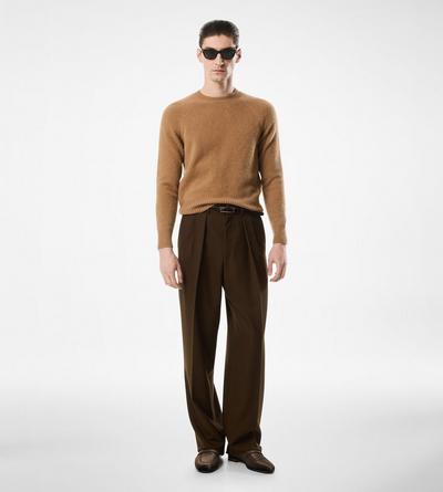 FELTED CASHMERE CREW NECK image number 4