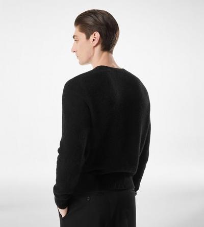 FELTED CASHMERE CREW NECK image number 2