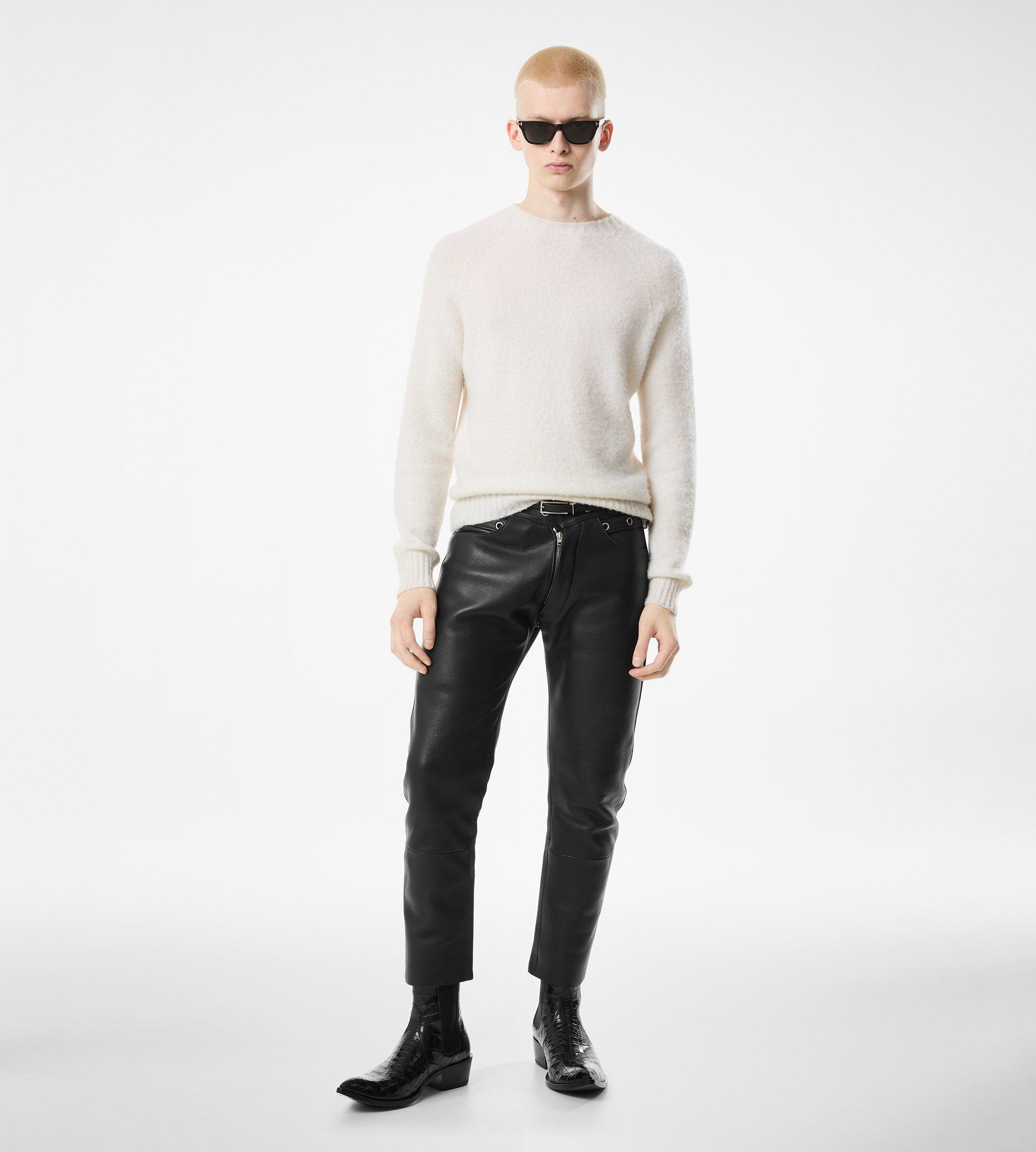 SCOTTISH TEASEL CASHMERE CREW NECK