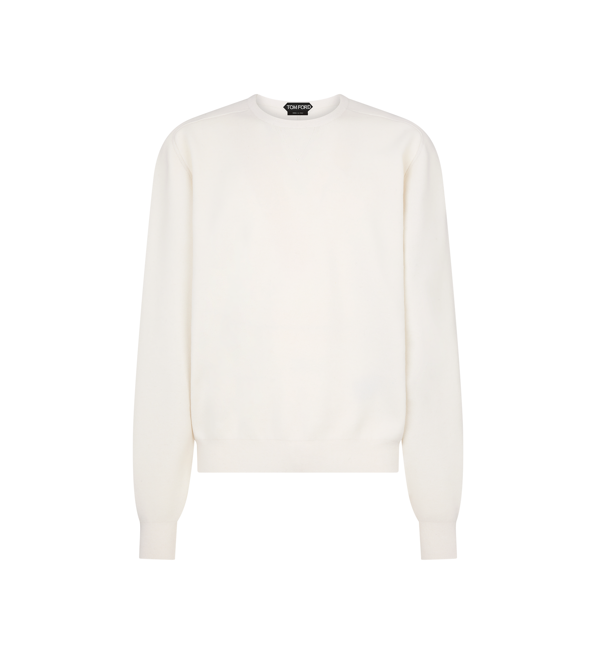 PULL EN CACHEMIRE &Agrave; COL RAS-DU-COU