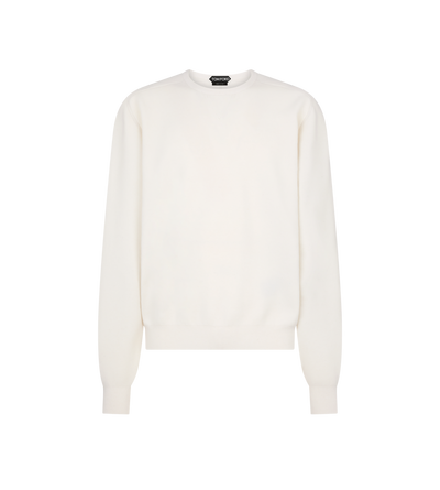 PULL EN CACHEMIRE &Agrave; COL RAS-DU-COU