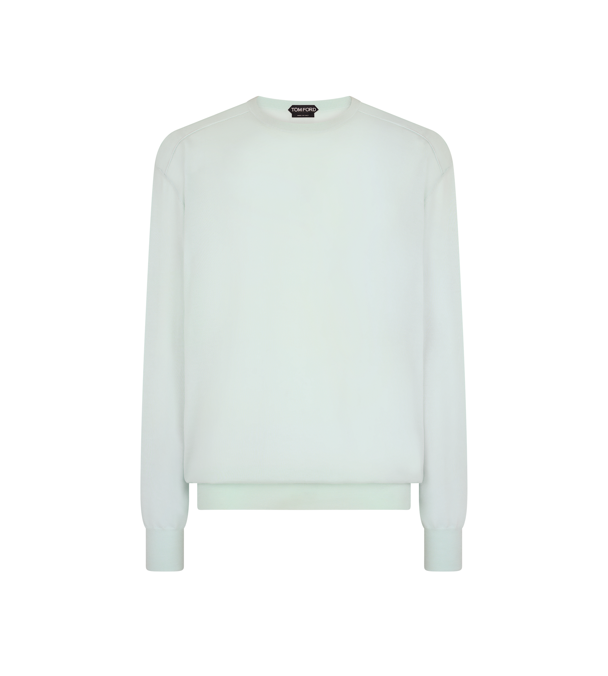 FINE GAUGE CASHMERE CREW NECK SWEATER