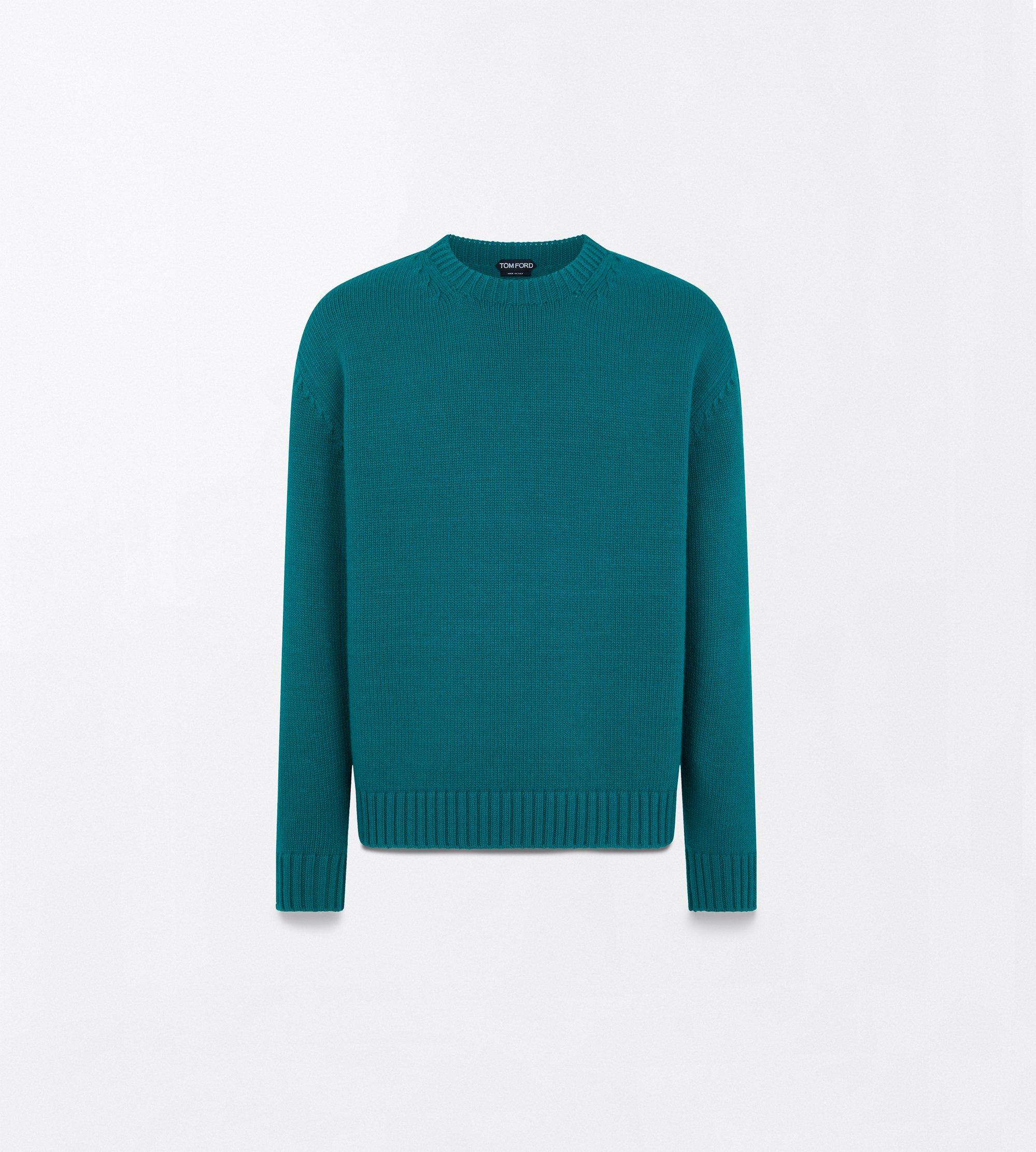 PULLOVER AUS KASCHMIR-WOLLE MIT RUNDHALSAUSSCHNITT