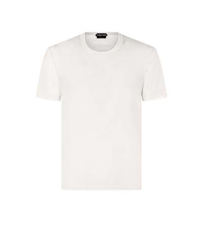 PURE COTTON CREW T-SHIRT image number 0