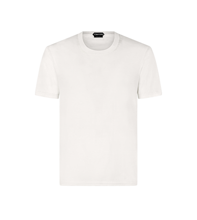 PURE COTTON CREW T-SHIRT image number 0