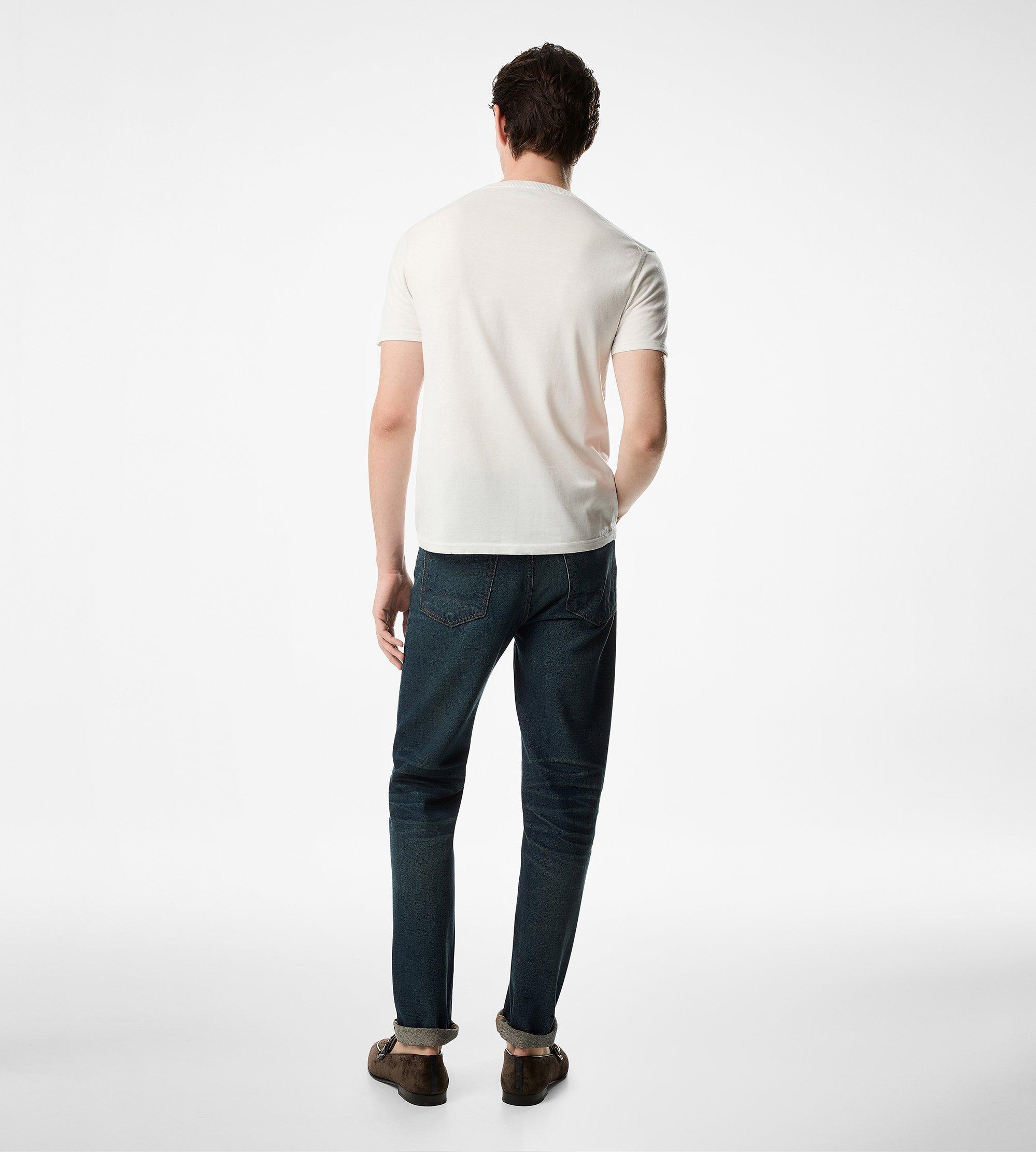 【送料&関税込】Tom Ford Cotton Blend T-shirt TOM FORD Slim-Fit Lyocell and Cotton-Blend T-Shirt for Men