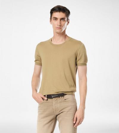 PURE COTTON CREW NECK image number 1