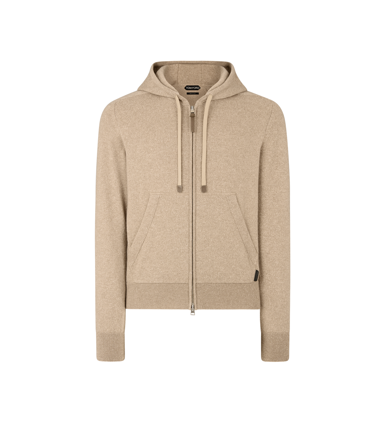 CASHMERE MERINO ZIP HOODIE image number 0