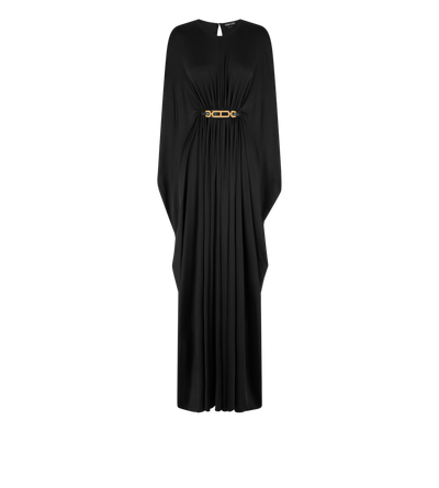 VISCOSE SATIN STRETCH JERSEY KAFTAN image number 0