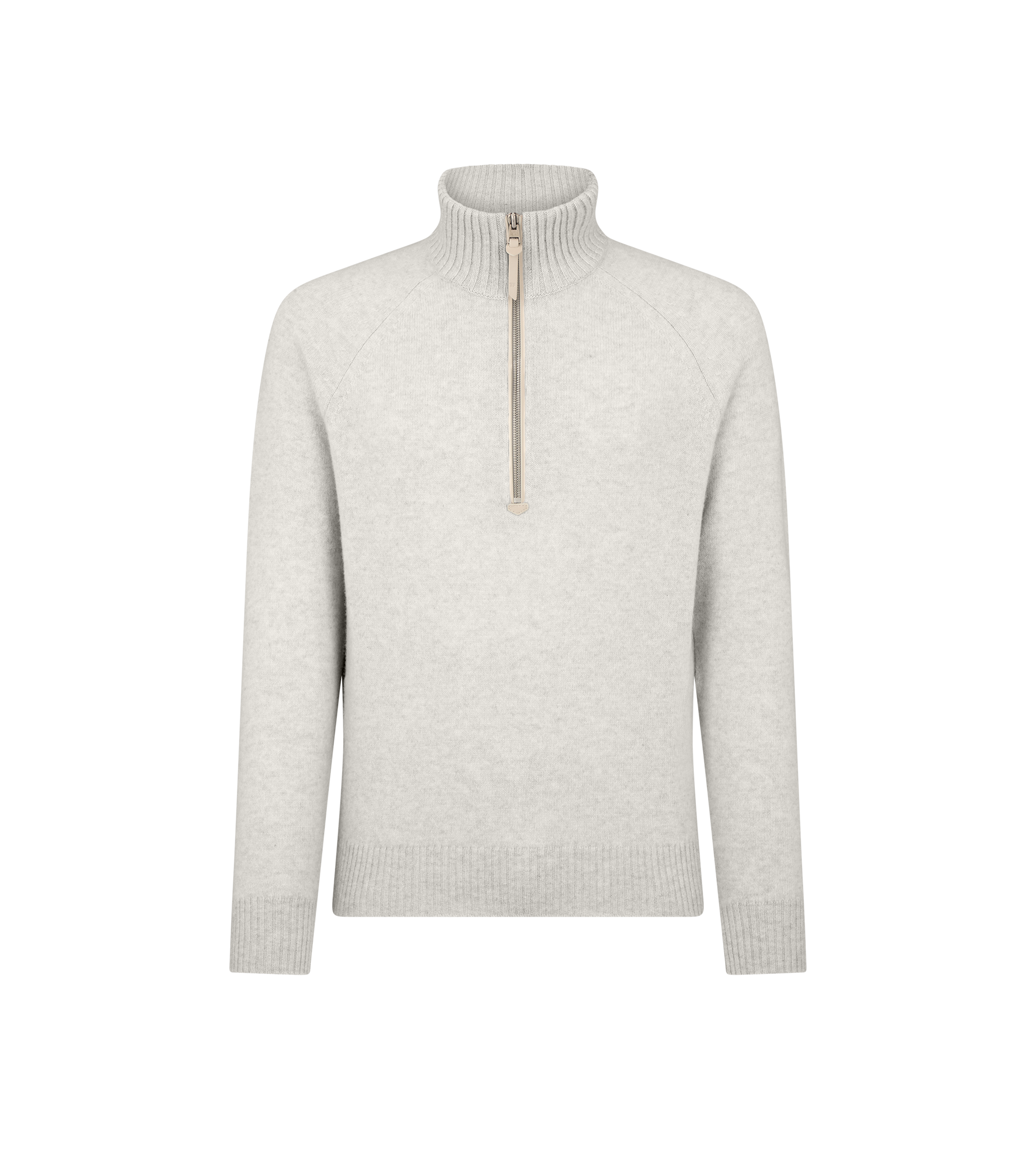 CASHMERE LAMBSWOOL HALF ZIP