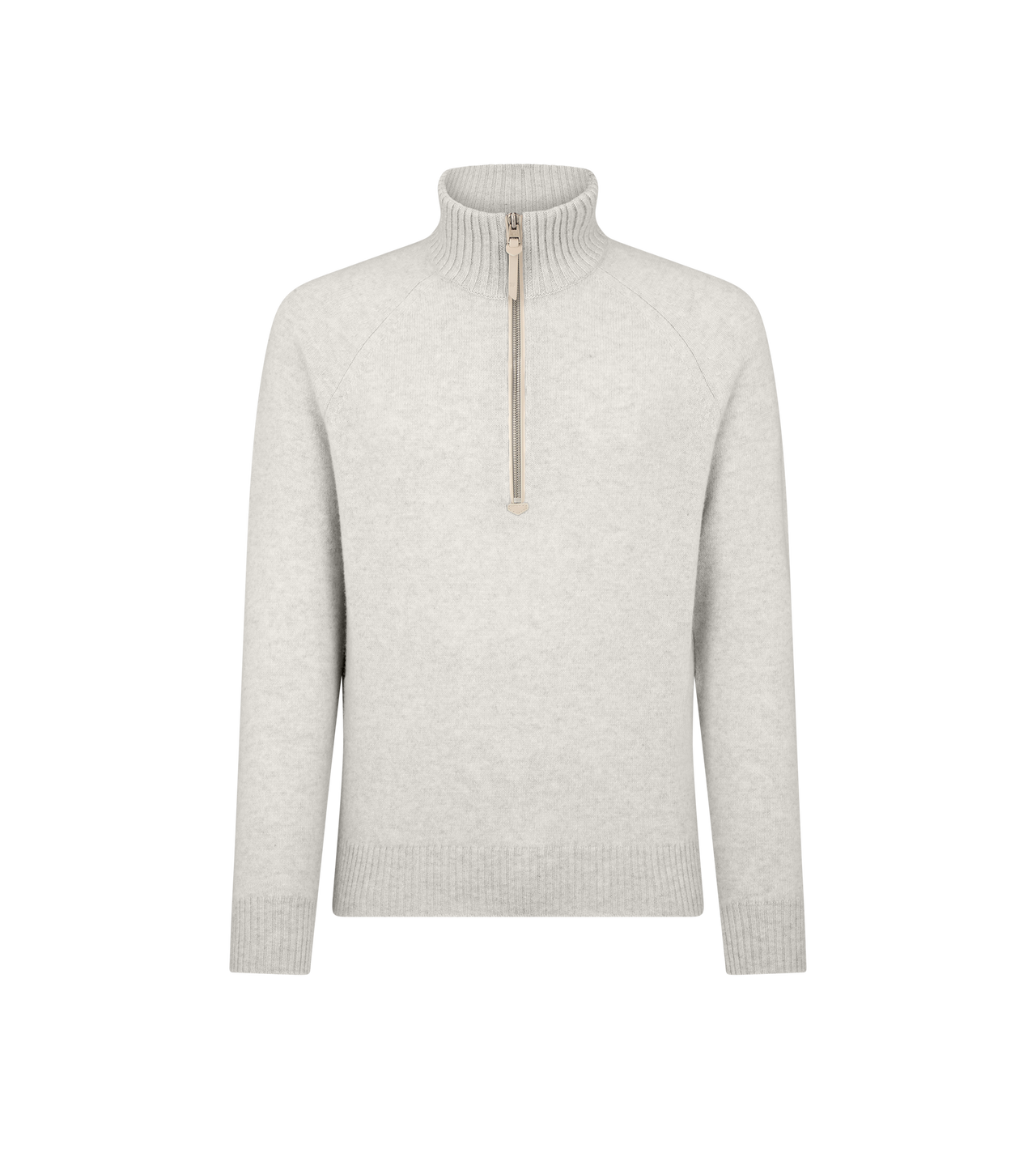 CASHMERE LAMBSWOOL HALF ZIP image number 0