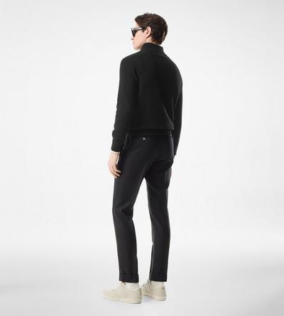 CASHMERE LAMBSWOOL HALF ZIP image number 2