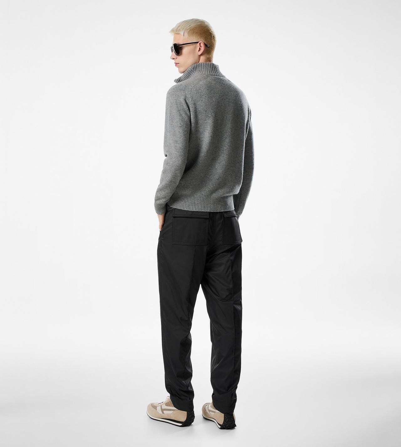 CASHMERE LAMBSWOOL HALF ZIP image number 2