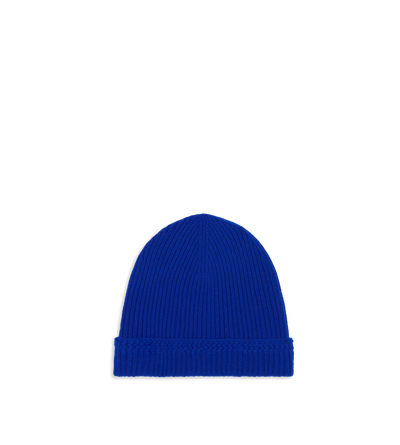 CASHMERE RIB BEANIE image number 1