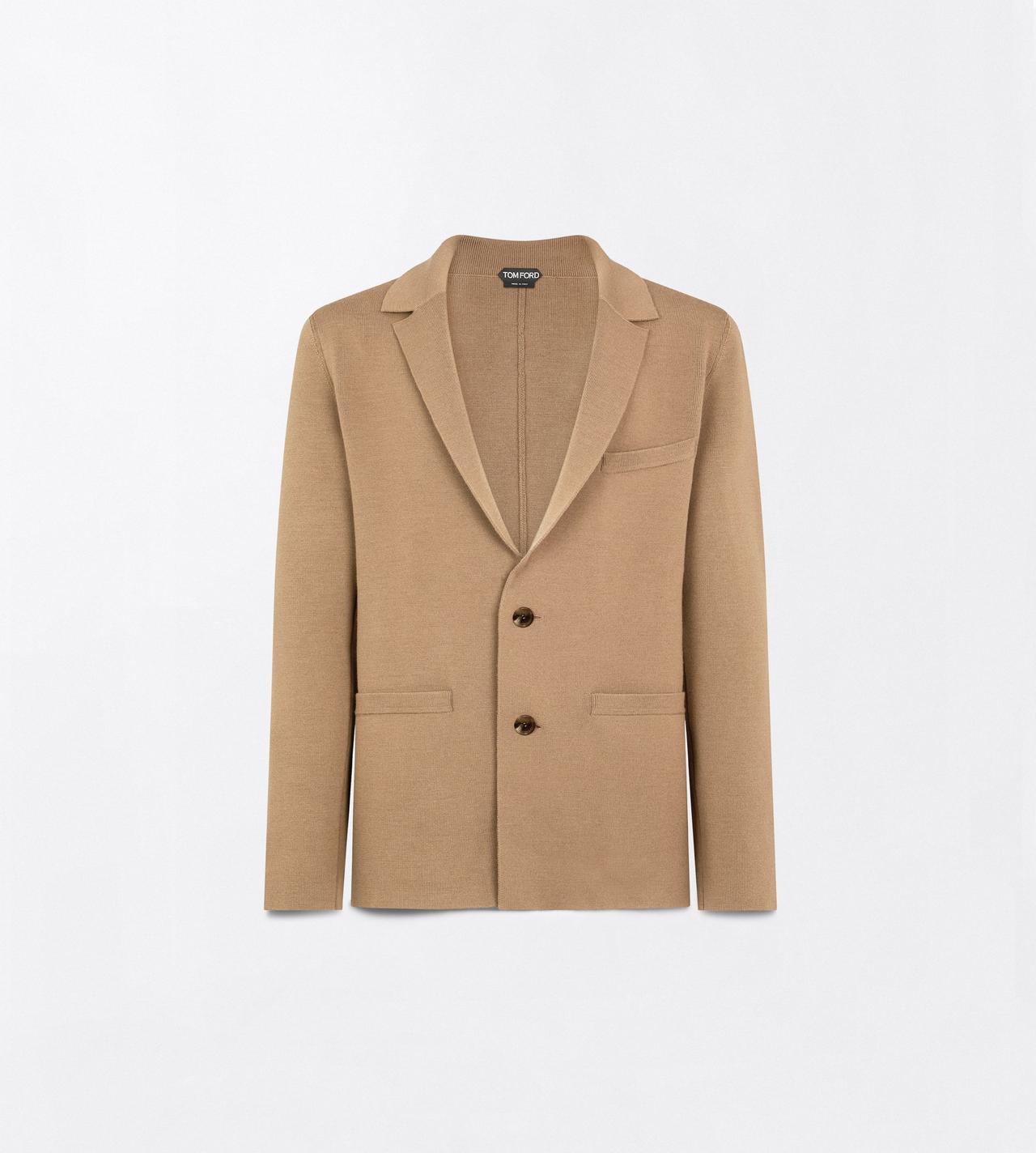 TOM FORD WOOL HAZELNUT DOUBLE FACE WOOL JACKET&nbsp;