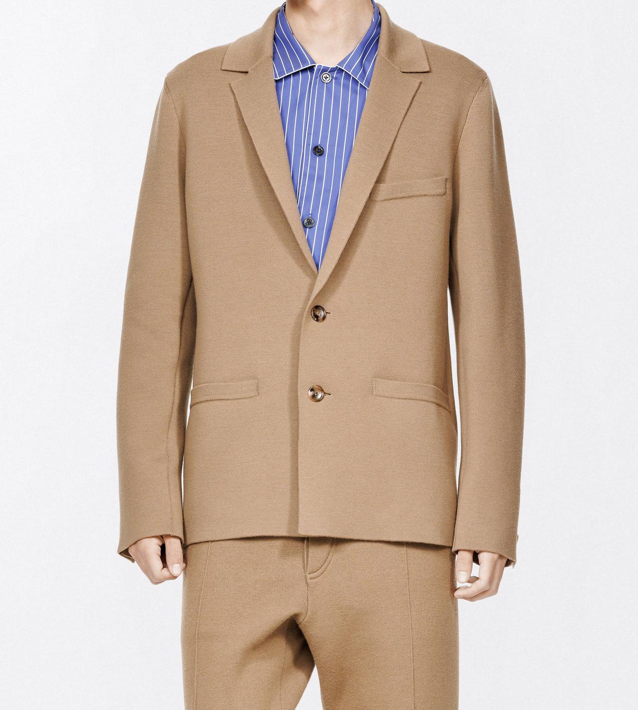 TOM FORD WOOL HAZELNUT DOUBLE FACE WOOL JACKET&nbsp;