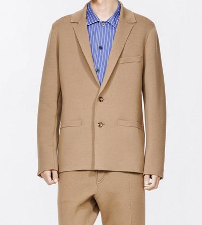 TOM FORD WOOL HAZELNUT DOUBLE FACE WOOL JACKET&nbsp;