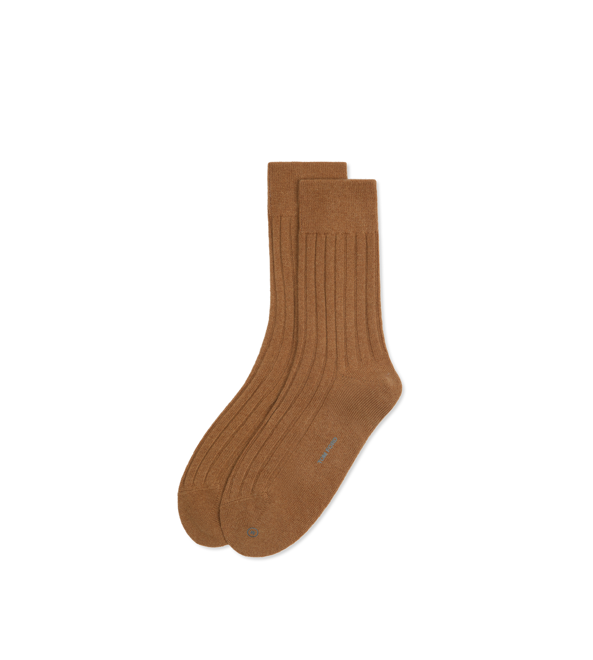 CASHMERE RIBBED SOCKS