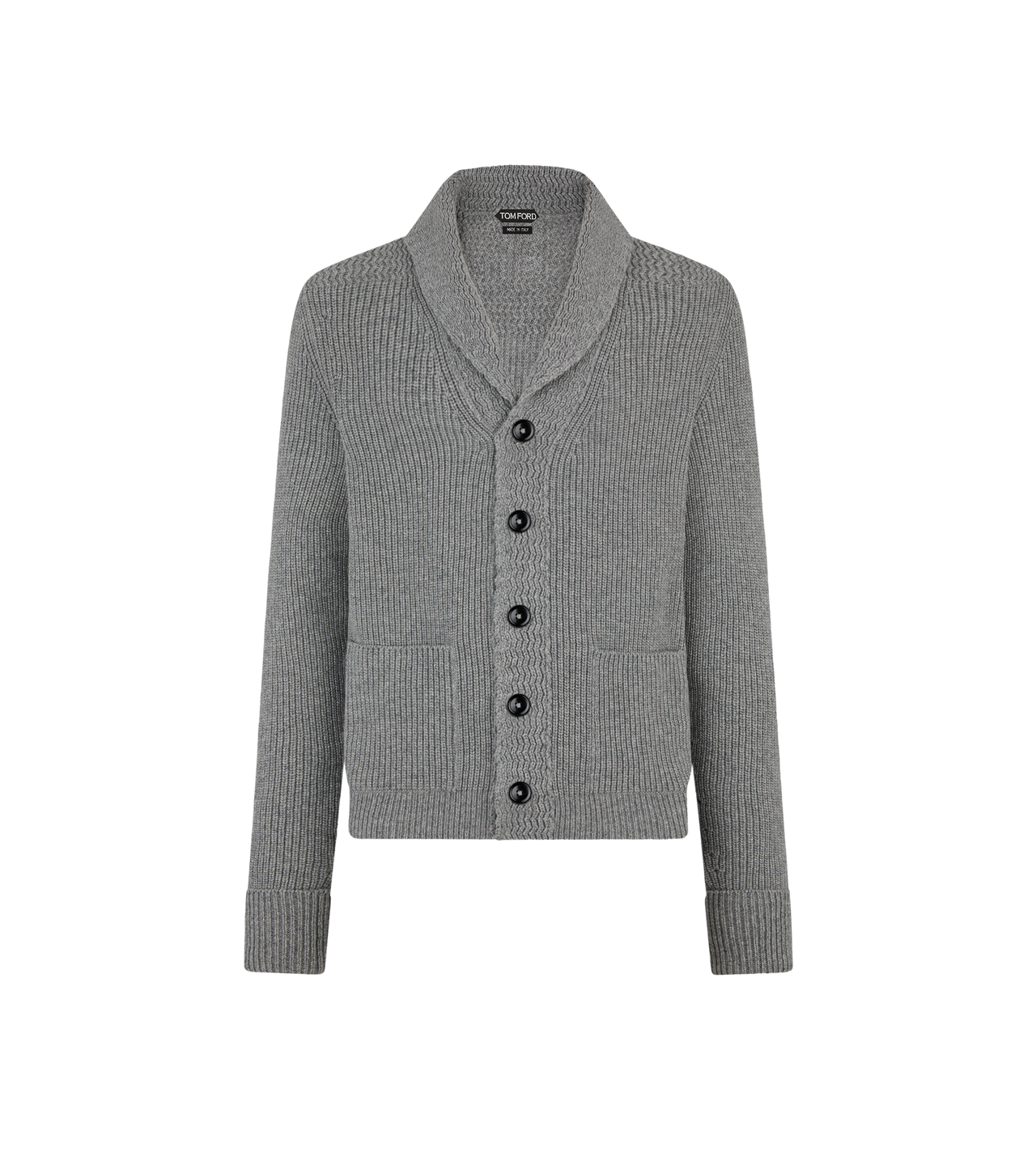 CASHMERE SHAWL COLLAR CARDIGAN image number 0