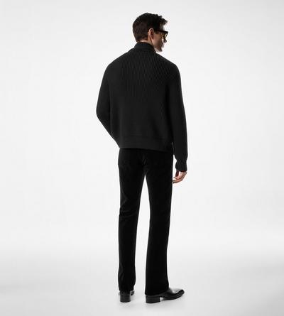 WOOL SILK SHAWL COLLAR CARDIGAN image number 2