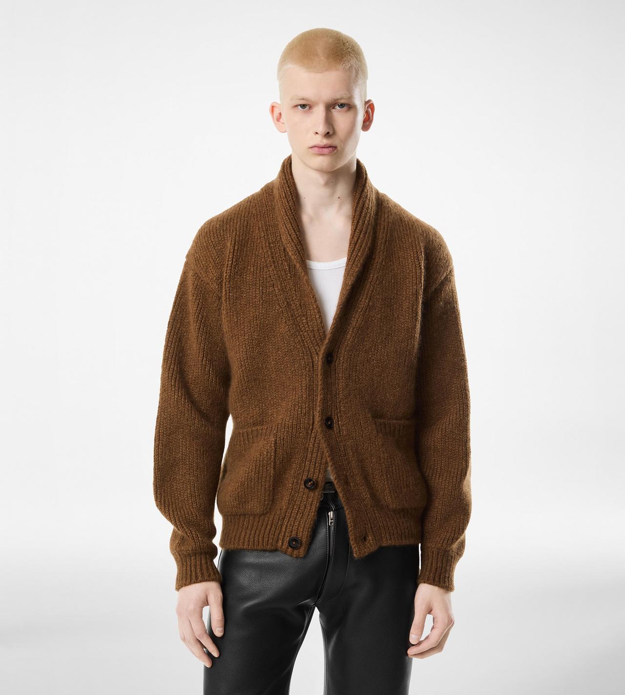 CASHMERE SHAWL COLLAR CARDIGAN | TOM FORD Fashion